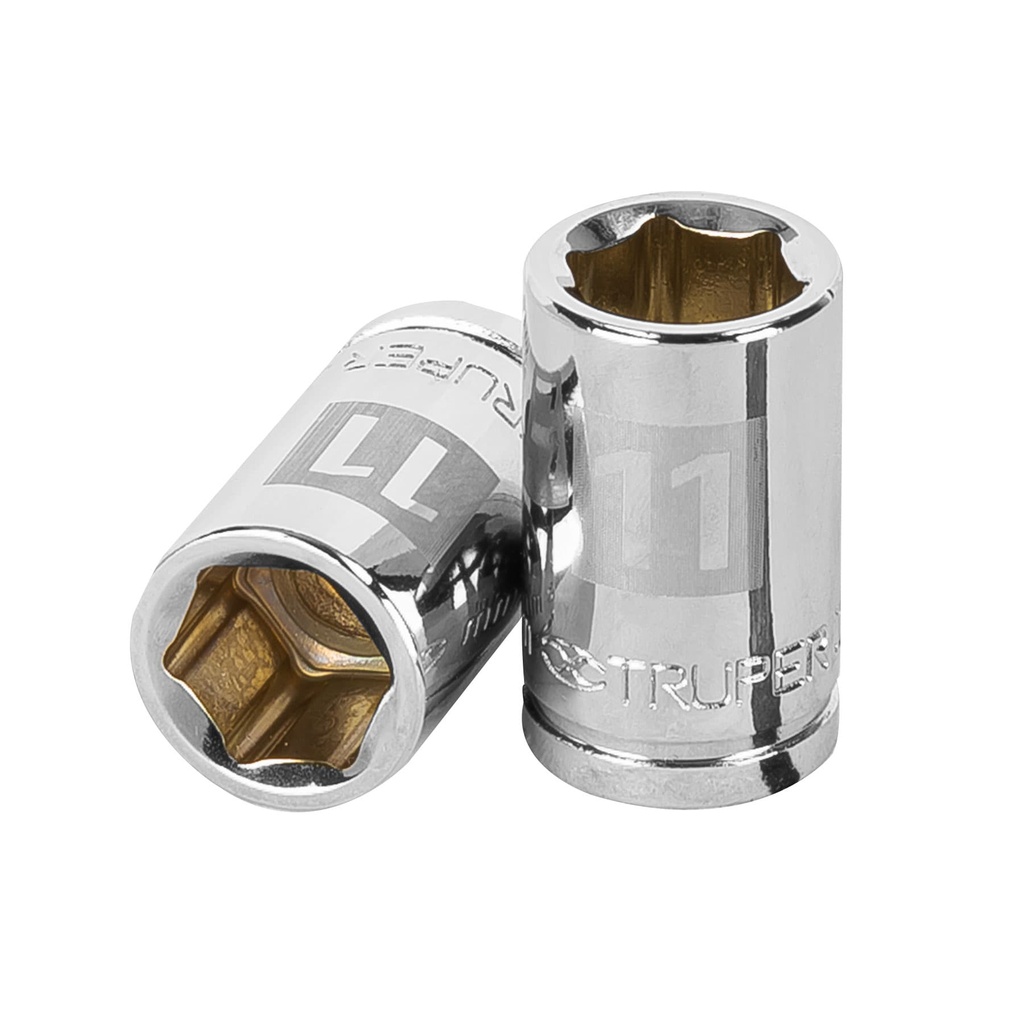 TRUPER DADO D-5211-HM 11MM CUADRO 3/8" 6 PUNTAS MM