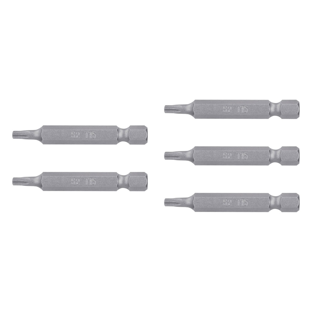 TRUPER JGO PUNTAS TORX 5PZ    T15 2" ESTUCHE PUDE-5215