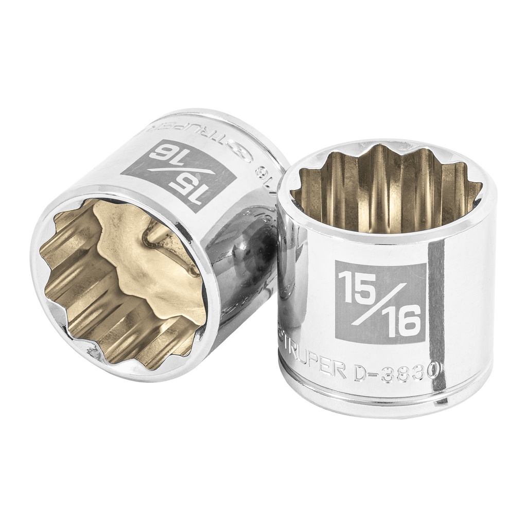 TRUPER DADO D-5230 15/16" CUADRO 3/8" 12 PUNTAS STD