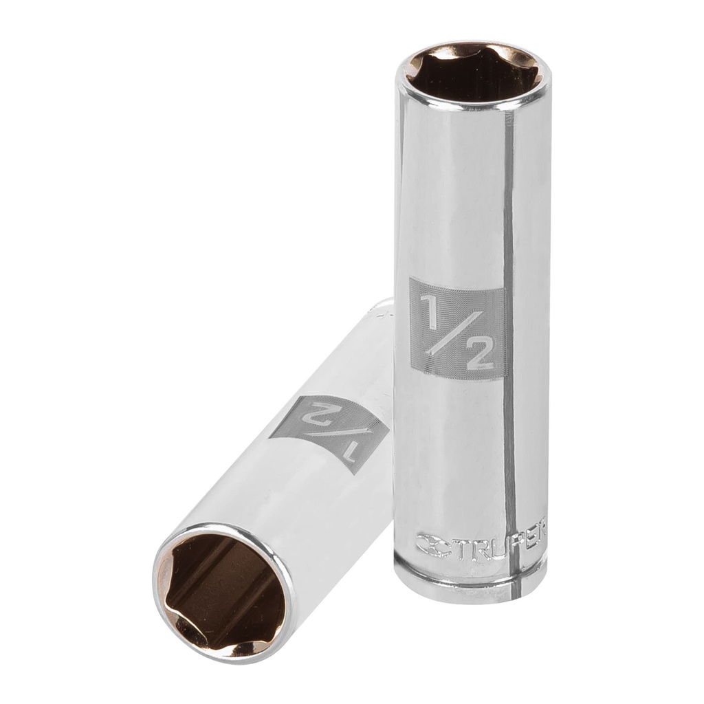 TRUPER DADO D-5016-H 1/2" CUADRO 3/8" LARGO 6 PUNTAS STD