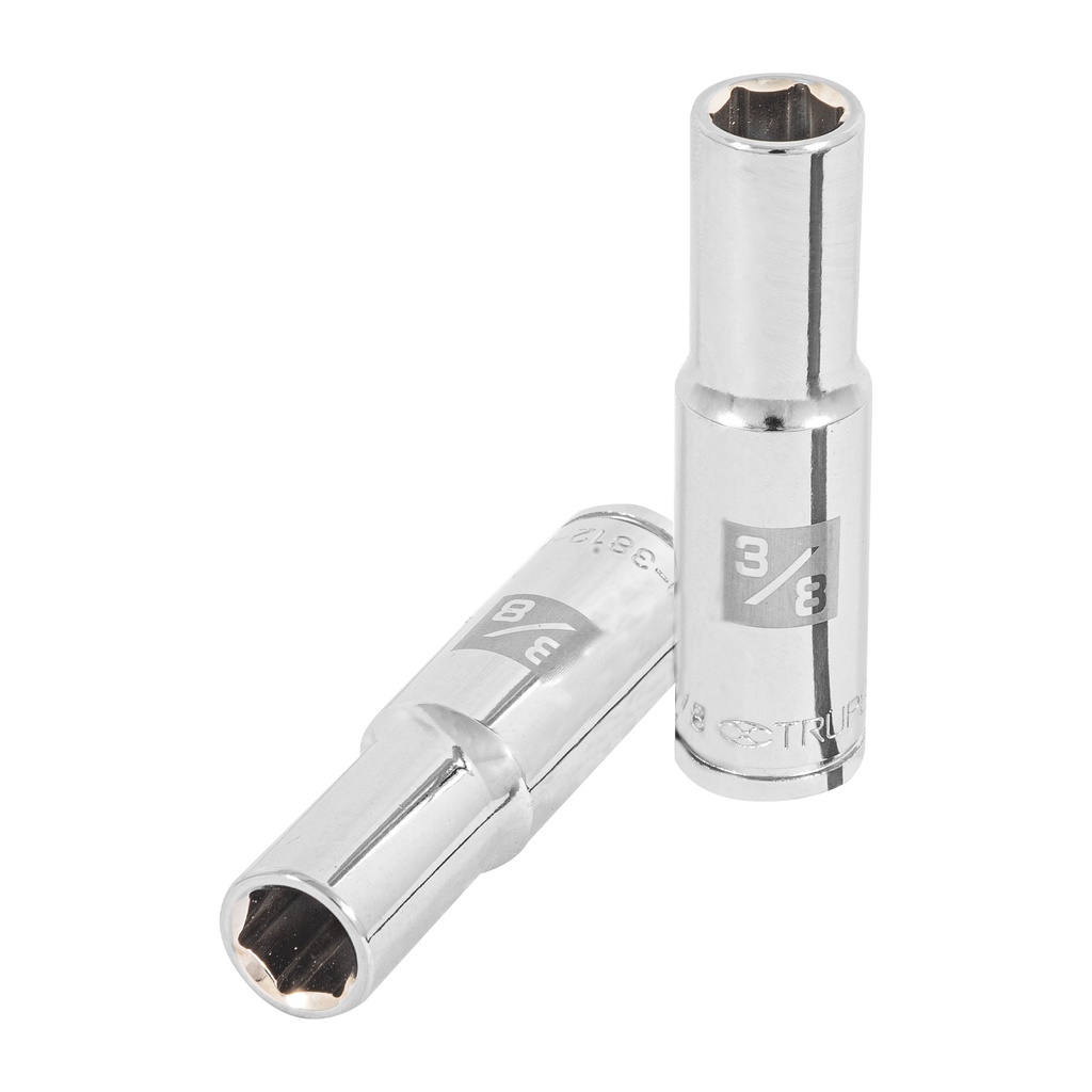 TRUPER DADO D-5012-H 3/8" CUADRO 3/8" LARGO 6 PUNTAS STD