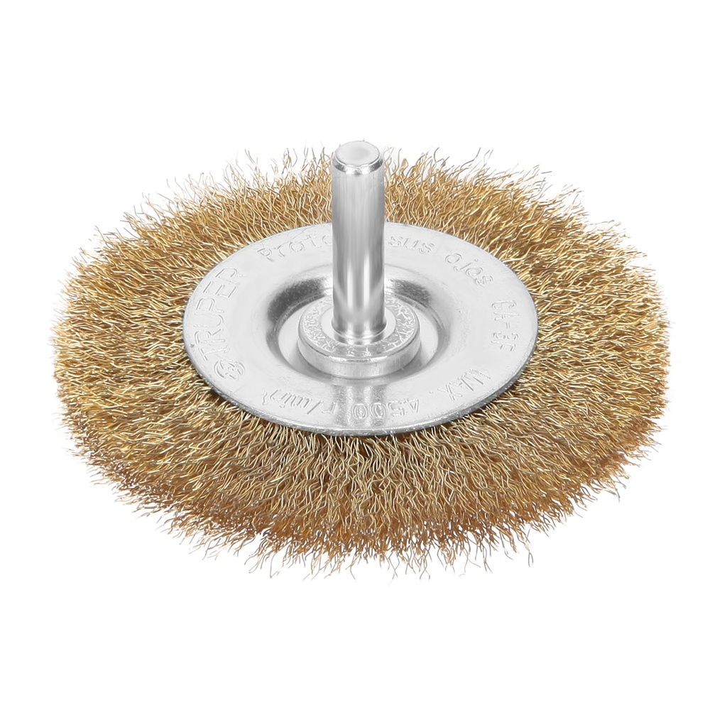 TRUPER CARDA CA-3F 3" P/TALADRO CIRC ALAMBRE FINO ZANCO 1/4