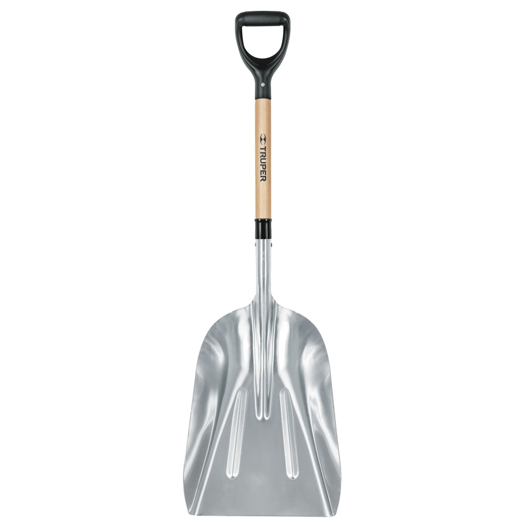 TRUPER PALA SANITARIA PALY-12 45 1/2" PUNO Y CABEZA ALUMINIO