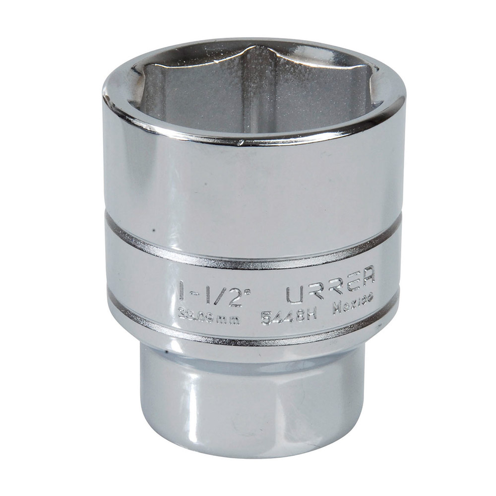 URREA DADO 1/2 CORTO 6 PTAS  38.1MM1-1/2 5448H