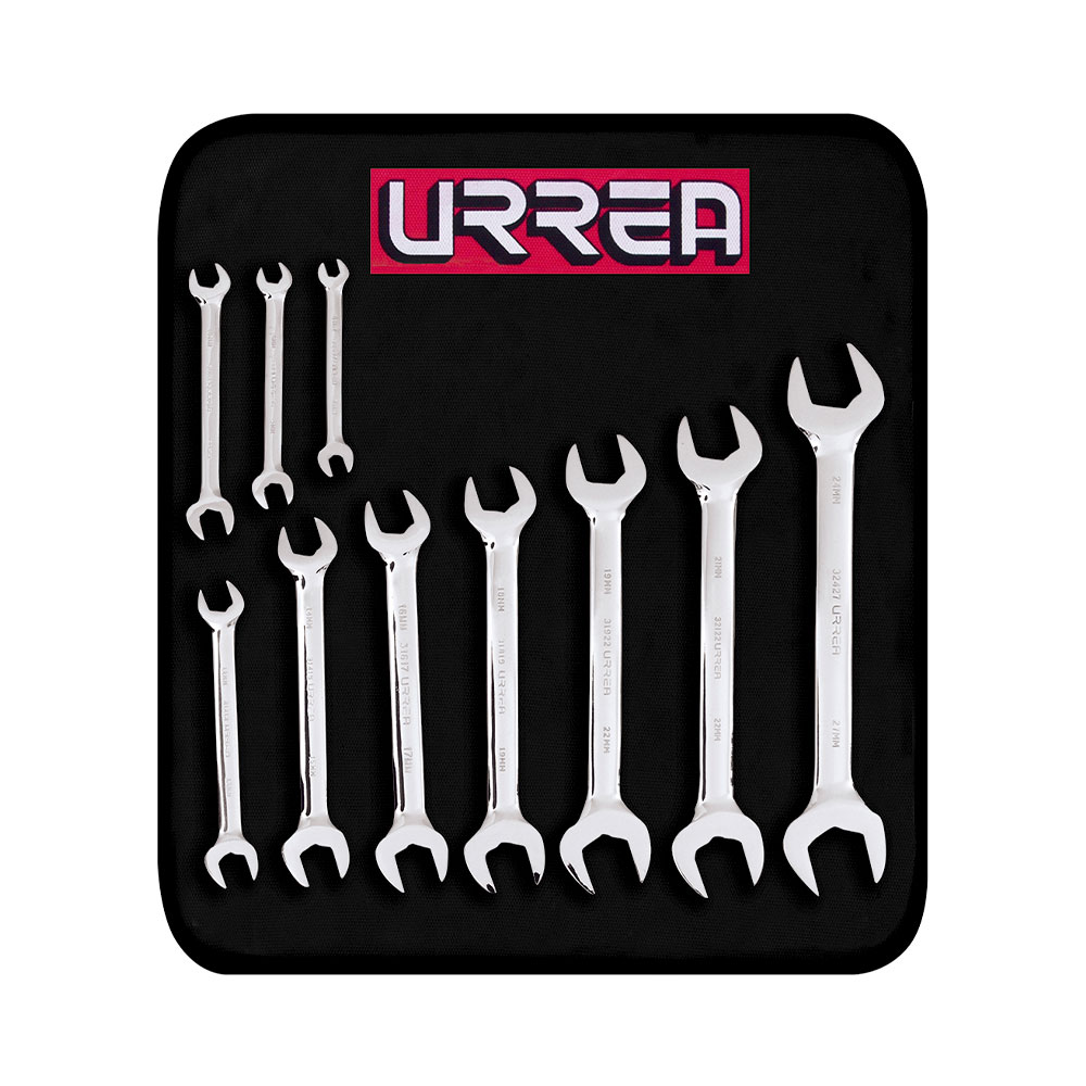 URREA JGO 10 LLAVES ESPANOLAS 30000A 6X7 A 24X27MM