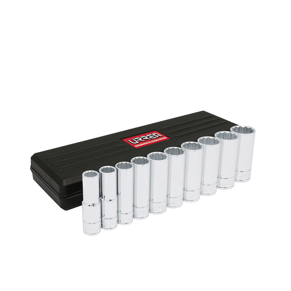 URREA JGO 10PZ DADOS LG 1/2 12PT STD