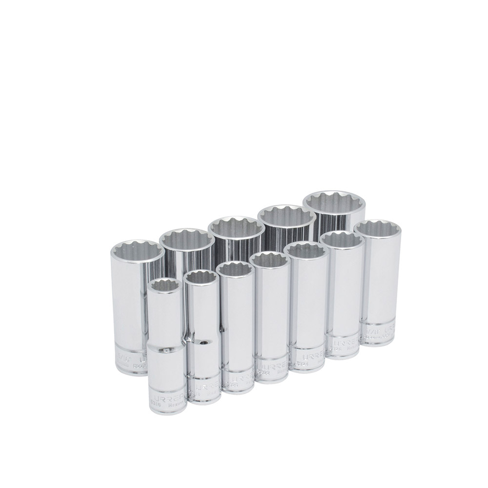 URREA JGO 12PZ DADOS LG 1/2 12PT STD