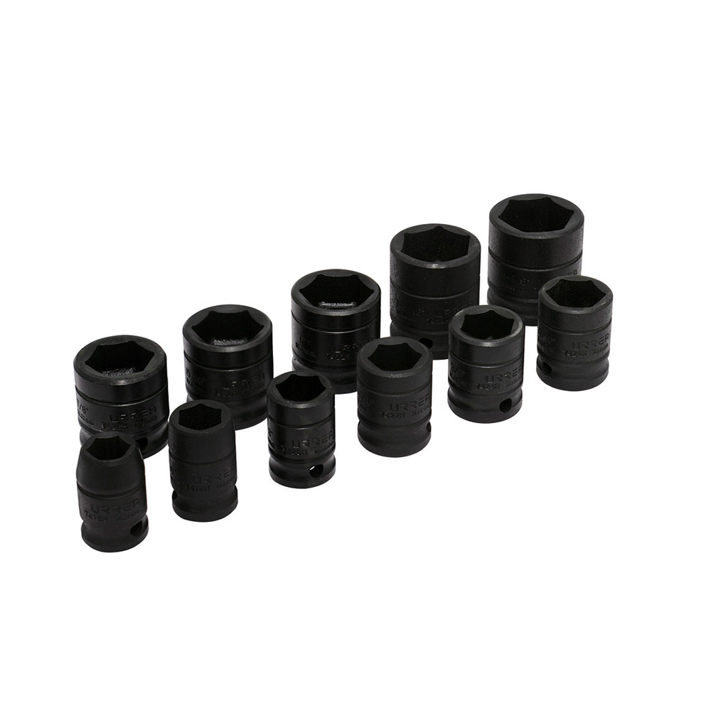 URREA JGO 11PZ DADOS IMP STD 1/2 6P