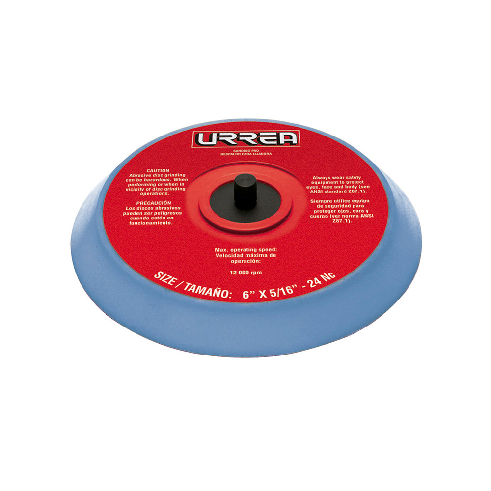 URREA DISCO 6" ESPIGA 5/16" 24 NPT