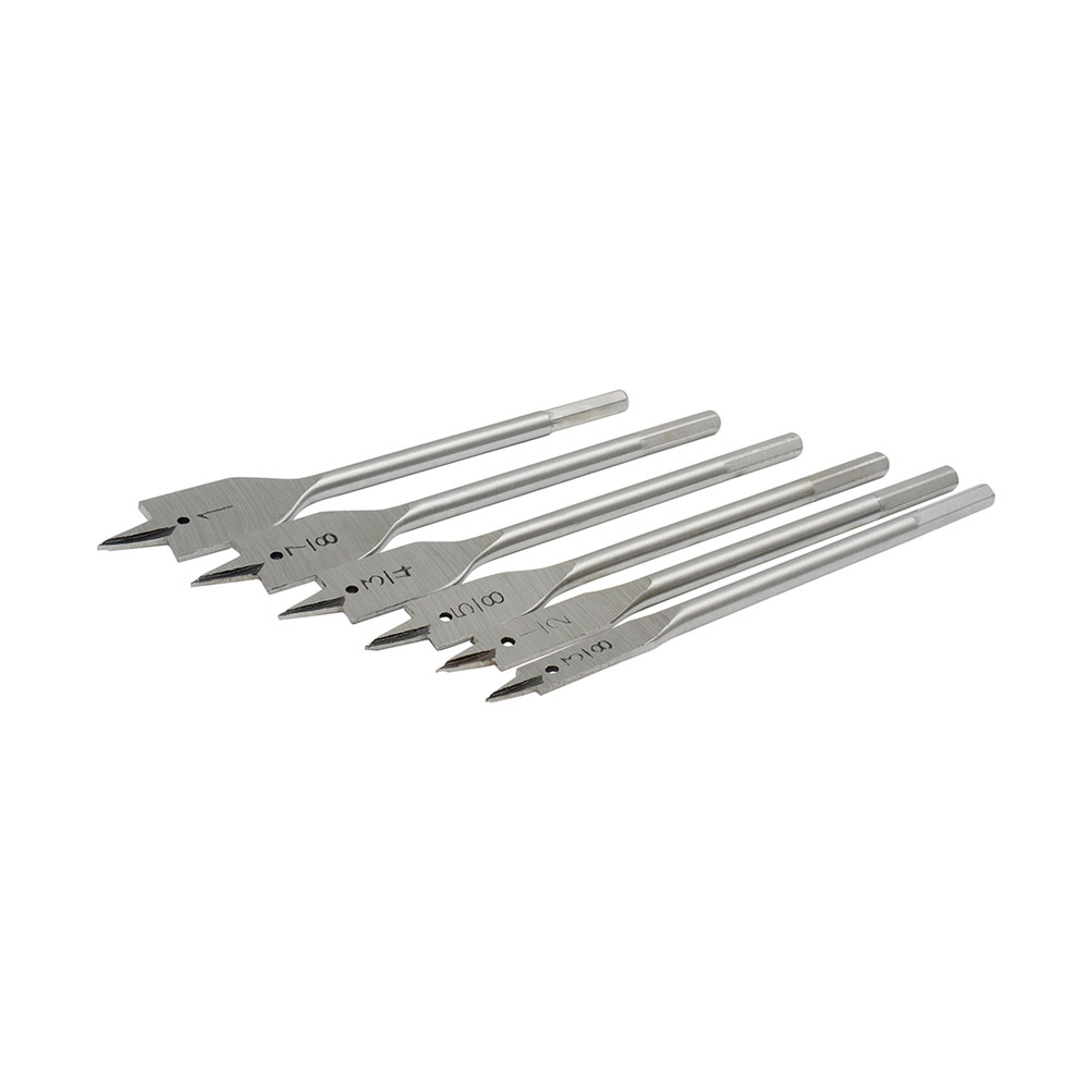 SURTEK JGO BROCAS TIPO        MANITA P/MADERA 6PZ 3/8"-1"