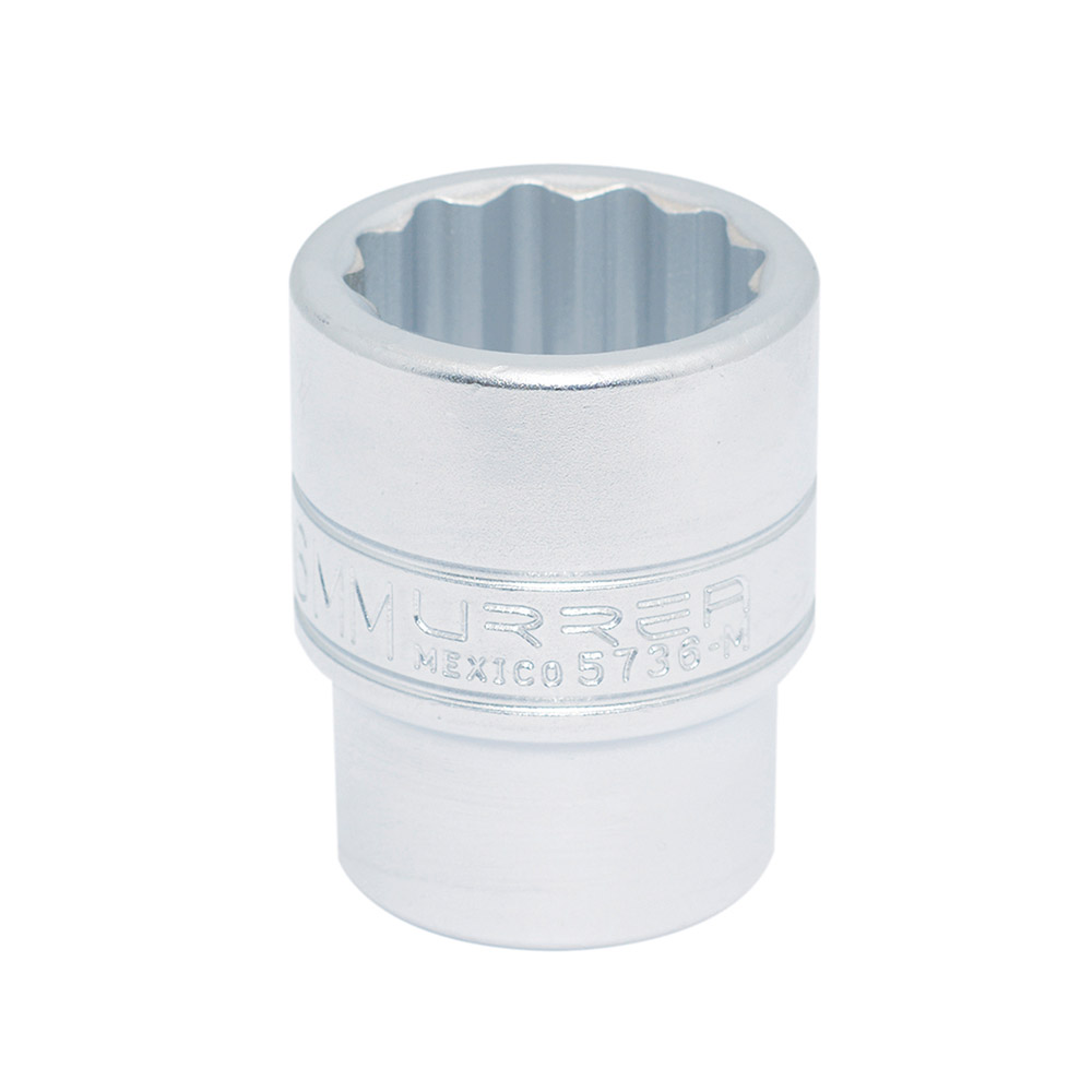 URREA DADO 1" METRICO 12PTS 36MM