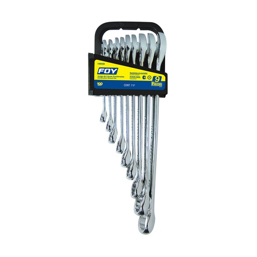 [HC53754] FOY JGO 9 LLAVES COMB STD PUL ESP