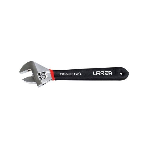 [HC53280] URREA LLAVE AJUSTABLE 12"  712GAPERTURA 1-5/16" MANGO AISLAD