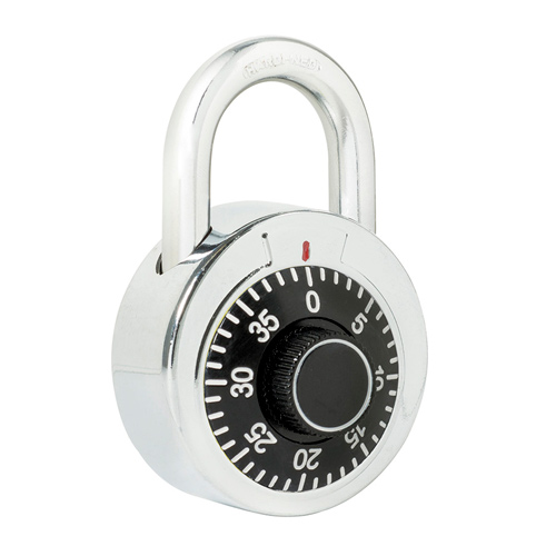 [HC57010] LOCK CANDADO 50MM NEGRO COMB  PROGRAMABLE LLAVE DISCO