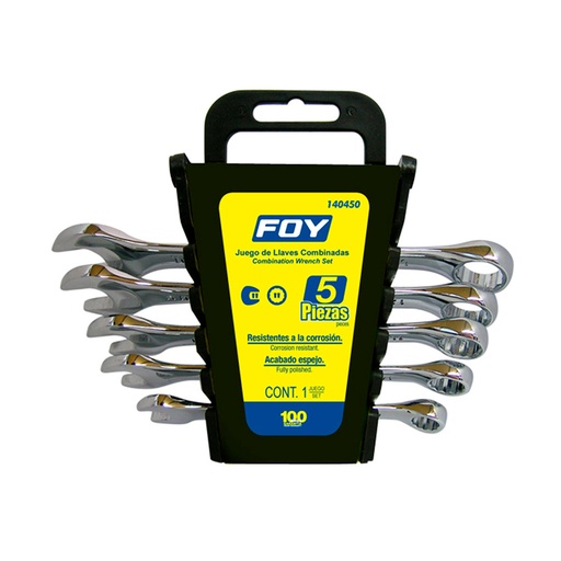 [HC53292] FOY JGO 5 LLAVES COMB STD 140450