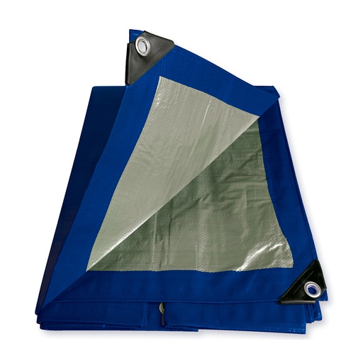 [HC53497] FOY LONA POLIETILENO AZUL     8X10 PIES LE8X10