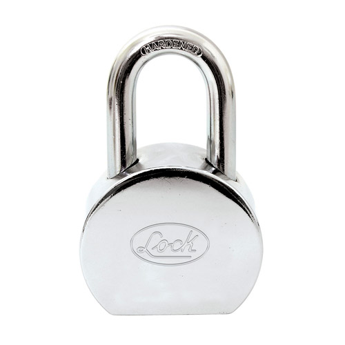 [HC56999] LOCK CANDADO ACERO 65MM AC    LARGO REDONDO L22L65EACB