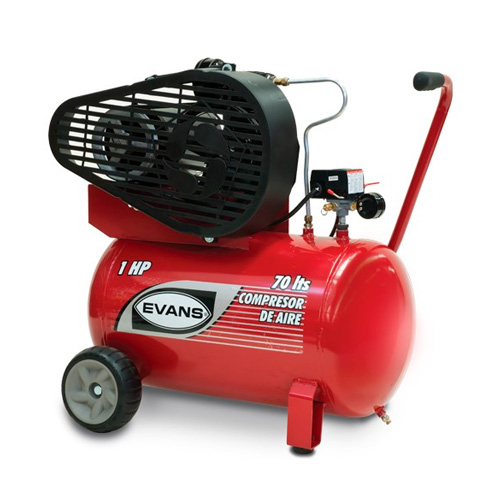 [H013996] EVANS COMPRESOR E055ME100-070 1HP 70L LUB  PROF MONOFASICO