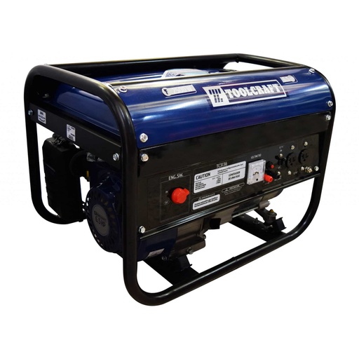 [TOOTC3136] TOOLCRAFT GENERADOR GASOLINA  3000-2500W 1F