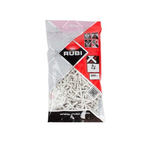 [HC74967] RUBI SEPARADOR P/AZULEJO      03.0MM (200PZ) 02902
