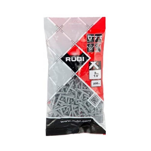 [HC74970] RUBI TEE 3MM BOLSA C/200 292  3