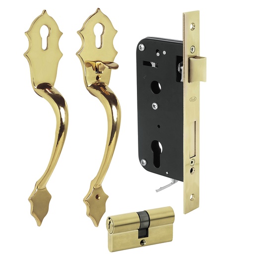 [HC73485] LOCK CONJUNTO CLASSIC PTOS LAT BRIL119QLB