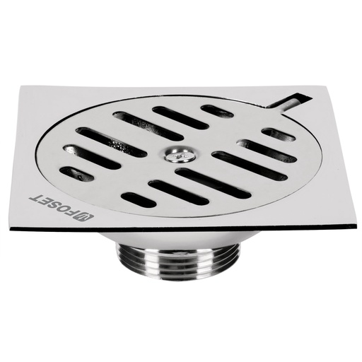 [HC73836] FOSET RESUMIDERO RS-601 4X4" CUADRADO METALICO ACERO INOX