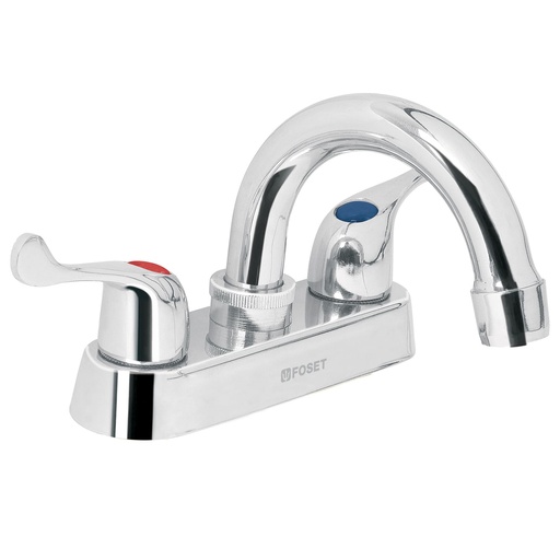 [HC70433] FOSET MEZCLADORA M-050P 4" CIERRE 1/4V CUELLO CURVO