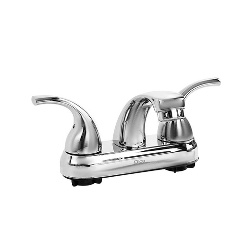 [HC69972] DICA MEZCLADORA P/LAVABO 4"   CROMO CUB MAN PALANCA 4037