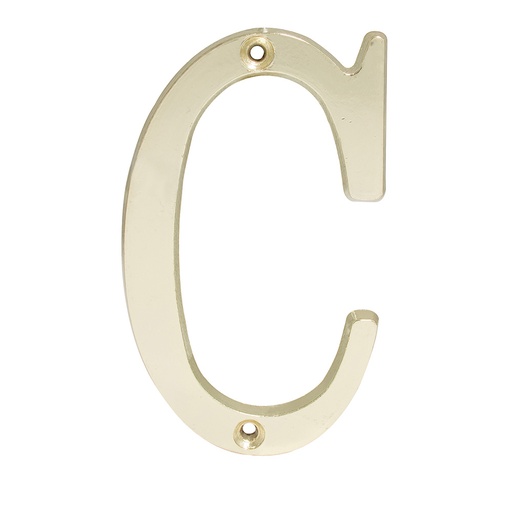 [HC57378] LOCK LETRA C TAMANO 4" LB