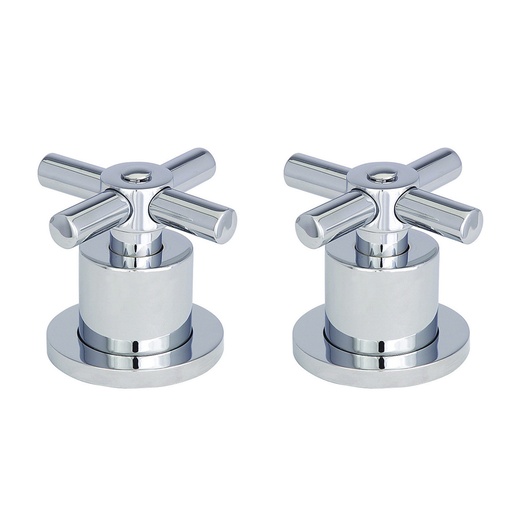 [HC57748] DICA MANERALES CRUCETA JGO    GDE CROMO C/CHAPETON MMG