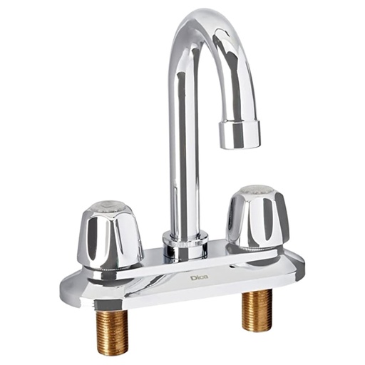 [HC57754] DICA MEZCLADORA P/LAVABO 4"   CROMO T/BAR CUB MANERAL 4062