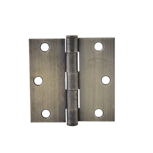 [HC58863] LOCK BISAGRA ACERO CUAD 3.5X3.5 LA