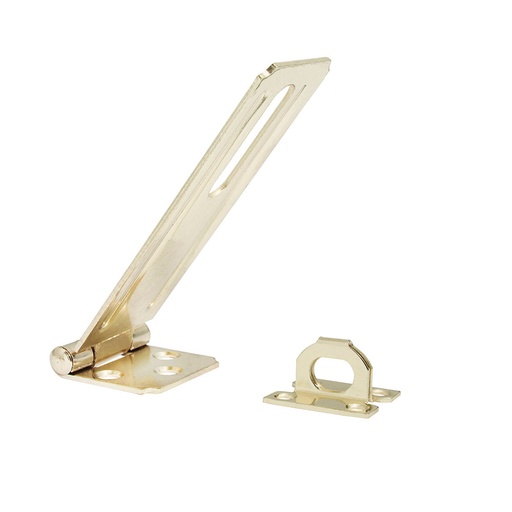 [HC59168] LOCK PORTACANDADO 4 1/2" LATONADO