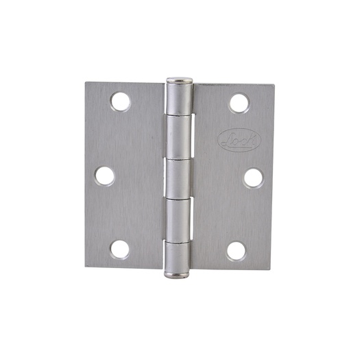 [HC58868] LOCK BISAGRA ACERO CUAD 3X3 NS