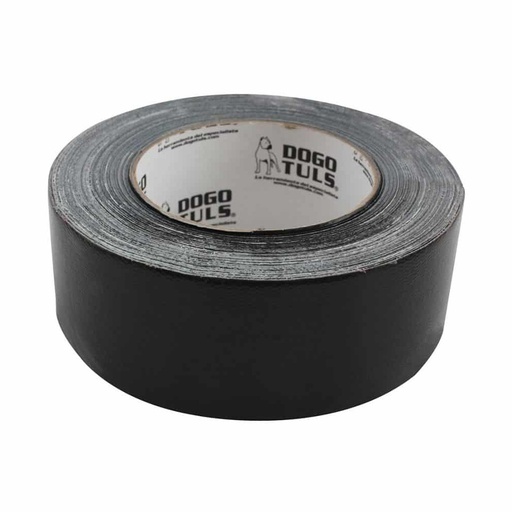 [HC67676] DOGOTULS CINTA TI6012 2"X25Y P/DUCTOS NEGRA REFORZADA