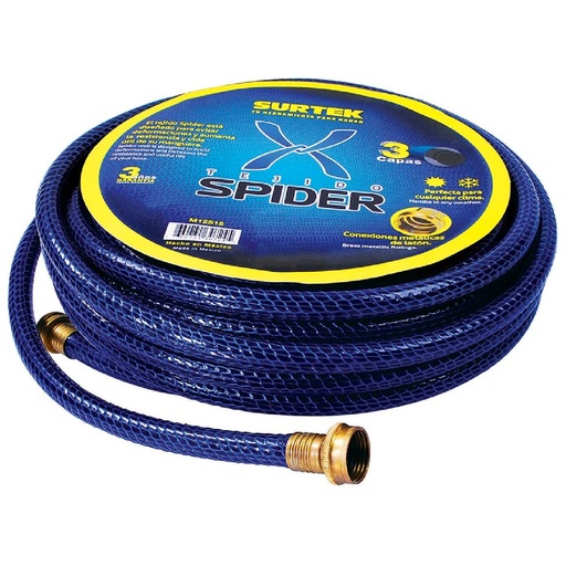 [HC58718] SURTEK MANGUERA SPIDER M12S20 1/2" 20MT CONECTOR METALICO
