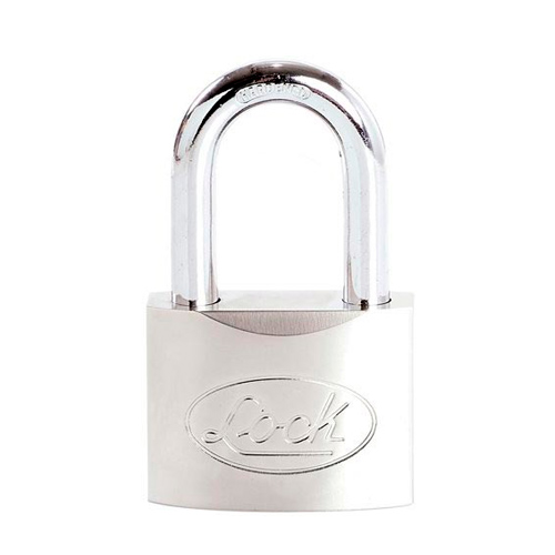 [HC58894] LOCK CANDADO ACERO 50MM       LARGO L22L50DCSB