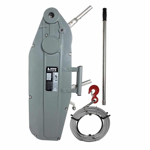 [HC67350] DOGOTULS TIRFOR 800KG C/CABLE ACERO 20M RI5000