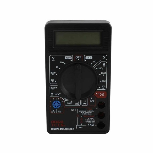 [HC67311] MULTIMETRO ZE8002 1000V DOGOTULS BASICO DIGITAL