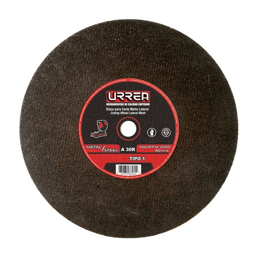 [HC72184] URREA DISCO T/1 METAL 14X7/64" PES U758