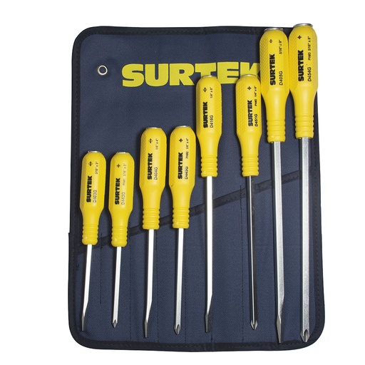 [HC69512] SURTEK DESARMADOR IMPACTO 8PZ D400G