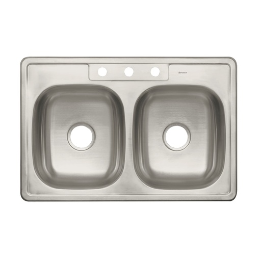 [HC80320] FOSET TARJA 2PILAS 86X56      X15CM INOX EMP TA-842T
