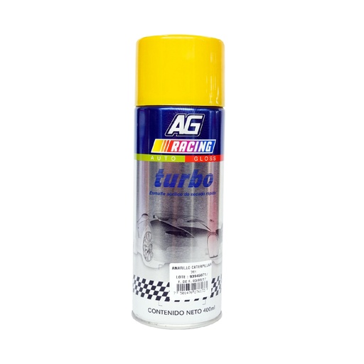 [HC79851] TURBO PINTURA AEROSOL AMARILLO CATERPILAR 400ML AT76105