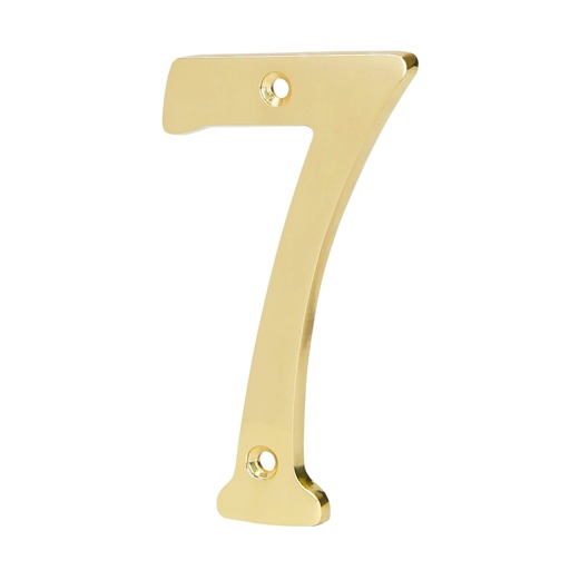 [HC79596] HERMEX NUMERO NUCH-7 4" NO 7 LATON SOLIDO