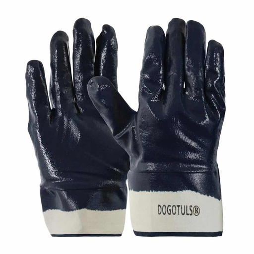 [HC79236] DOGOTULS GUANTE JS3001 D/NITRILO AZUL ALTA RESISTENCIA