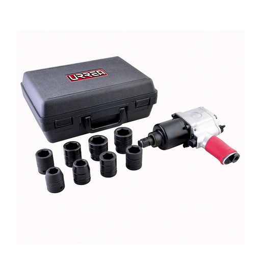 [HC79453] URREA JGO PISTOLA IMP 3/4"10PZ PG UP772HK