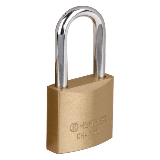 [HC77129] HERMEX CANDADO DE HIERRO LATONGANCHO LARGO CH-30PL