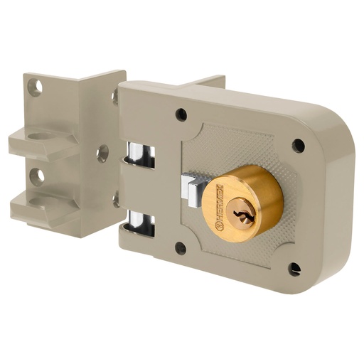 [HER43495] HERMEX CERRADURA CS-65I PUERTACORREDIZA IZQ LLAVE TRAD