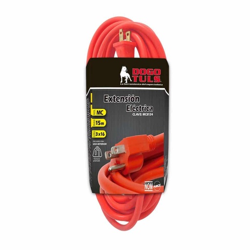 [HC91615] DOGOTULS EXTENSION ELECT USO  RUDO 3X16AWG 15MT MC8134